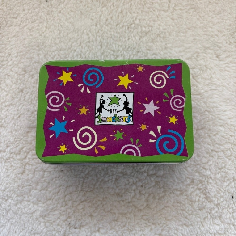 Vintage Lip Smackers BFF Y2K Tin Swirls‎ Stars 90's Nostolgia